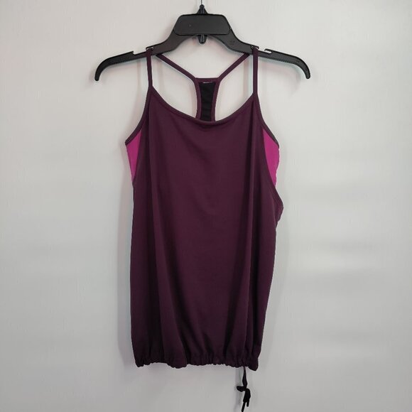 Fabletics Norwalk Built in Sports Bra Racer Back Athletic Tank Top Small Women - Picture 2 of 8